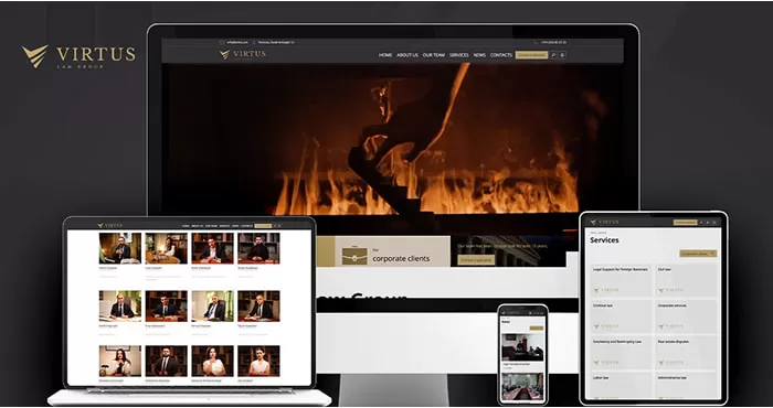 Legal and accounting website