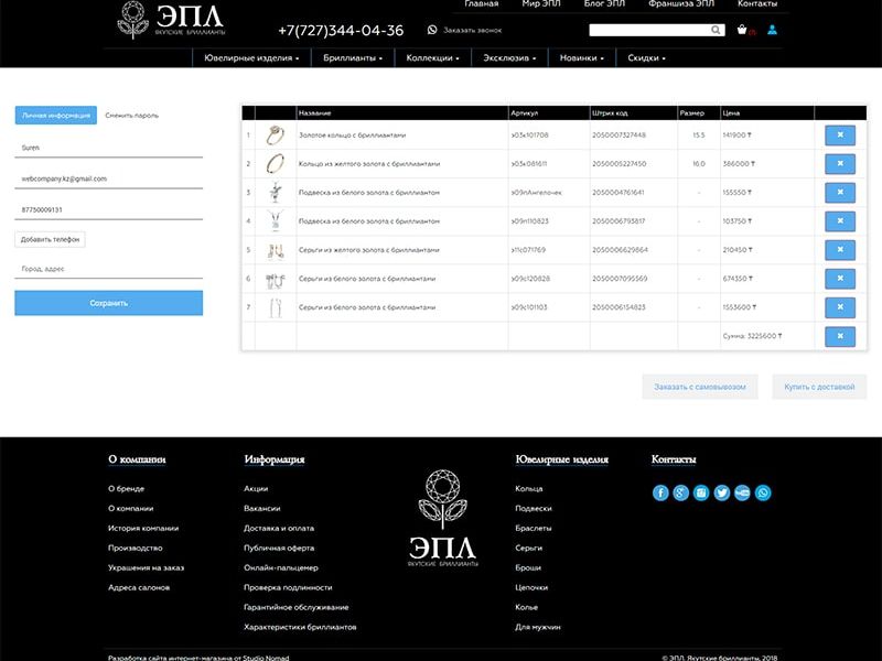 E-commerce activities