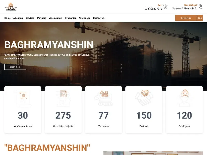 Admin panel features