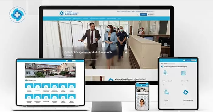 Medical website creation